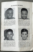 ROBINSON, SUGAR RAY & TAMI MAURIELLO GOLDEN GLOVES PROGRAM (1939)