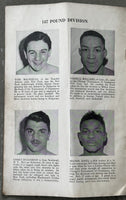ROBINSON, SUGAR RAY & TAMI MAURIELLO GOLDEN GLOVES PROGRAM (1939)