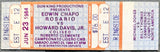 ROSARIO, EDWIN-HOWARD DAVIS, JR. ON SITE FULL TICKET (1984)