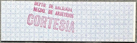 ROSARIO, EDWIN-HOWARD DAVIS, JR. ON SITE FULL TICKET (1984)
