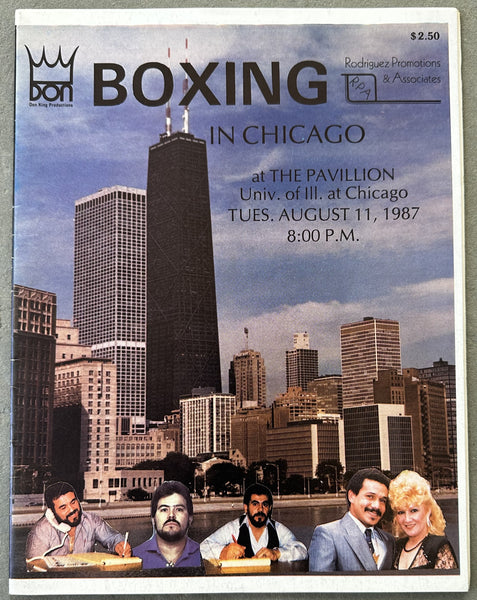 ROSARIO, EDWIN-JUAN NAZARIO OFFICIAL PROGRAM (1987)