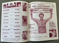 ROSARIO, EDWIN-JUAN NAZARIO OFFICIAL PROGRAM (1987)