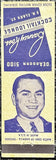 ROSS, BARNEY COCKTAIL LOUNGE MATCHBOOK