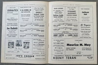CARTER, JIMMY-LAURO SALAS OFFICIAL PROGRAM (1952)