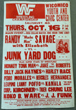 SAVAGE, RANDY "MACHO MAN"-JUNK YARD DOG ON SITE POSTER (1986)