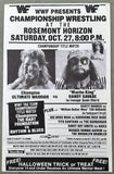 SAVAGE, RANDY "MACHO MAN"-ULTIMATE WARRIOR ON SITE POSTER (1990)
