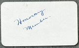 SCHMELING, MAX MEMBERSHIP CARD SUNNYSIDE CLUB (EARLY 1930'S)