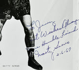 SERVO, MARTY SIGNED PHOTO