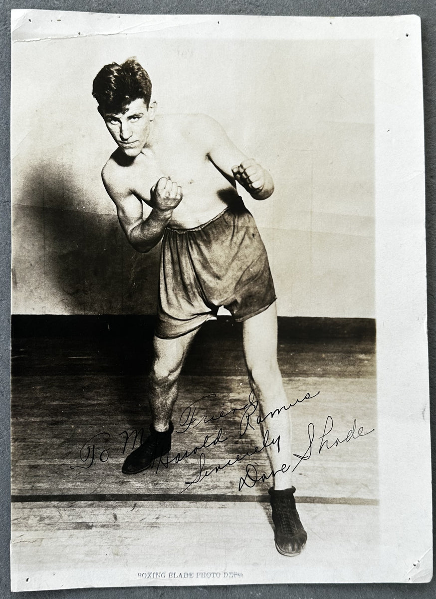 SHADE, DAVE SIGNED PHOTO – JO Sports Inc.