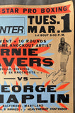 SHAVERS, EARNIE-GEORGE CHAPLIN SIGNED ON SITE POSTER (1983-SIGNED BY SHAVERS)