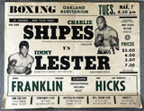 SHIPES, CHARLIE-JIMMY LESTER ON SITE POSTER (1967)