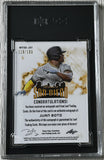 JUAN SOTO AUTOGRAPHED 2022 LEAF WELCOME TO SAN DIEGO CARD (SGC 10-10)