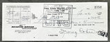 STABLE, JOSE SIGNED PAYROLL CHECK (1961)
