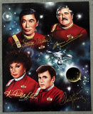 STAR TREK CAST MULTI SIGNED PHOTO (BECKETT)