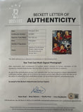STAR TREK CAST MULTI SIGNED PHOTO (BECKETT)