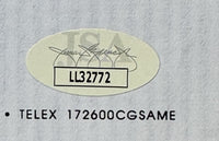 SULAIMAN, JOSE SIGNED NOTE (JSA)