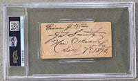 SULLIVAN JOHN L.-JAMES J. CORBETT FULL TICKET (1892-RARE-SMALL VERSION-PSA/DNA)