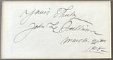 SULLIVAN, JOHN L. & JAMES J. CORBETT SIGNED DISPLAY (BECKETT)