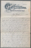 SULLIVAN, JOHN L. HAND WRITTEN & SIGNED 6 PAGE LETTER (1888-AS WORLD HEAVYWEIGHT CHAMPION-