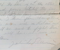 SULLIVAN, JOHN L. HAND WRITTEN & SIGNED 6 PAGE LETTER (1888-AS WORLD HEAVYWEIGHT CHAMPION-