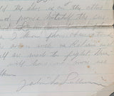 SULLIVAN, JOHN L. HAND WRITTEN & SIGNED 6 PAGE LETTER (1888-AS WORLD HEAVYWEIGHT CHAMPION-