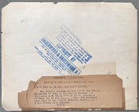 SULLIVAN, JOHN L. ORIGINAL TYPE 1 FUNERAL PHOTO (1917)