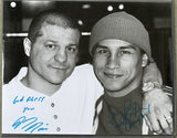 TAPIA, JOHNNY & DANNY ROMERO SIGNED PHOTO (PSA/DNA)