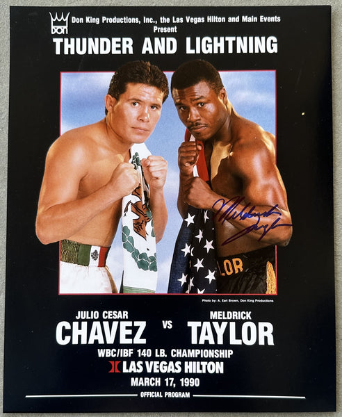 TAYLOR, MELDRICK SIGNED PHOTO
