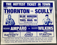 THORNTON, TONY-JOHN SCULLY ON SITE POSTER (1993)