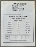 TIGER, DICK-JOSE TORRES I OFFICIAL PROGRAM (1966)