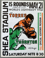 TORRES, JOSE-WAYNE THORNTON OFFICIAL PROGRAM (1966)