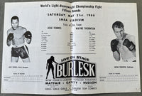 TORRES, JOSE-WAYNE THORNTON OFFICIAL PROGRAM (1966)