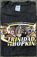 TRINIDAD, FELIX-BERNARD HOPKINS SOUVENIR T SHIRT (2001)