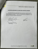 TRINIDAD, FELIX "TITO" SIGNED MUHAMMAD ALI ACT DISCLOSURE (2002-JSA)