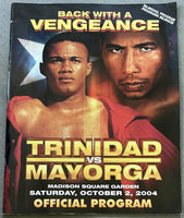 TRINIDAD, FELIX-RICARDO MAYORGA OFFICIAL PROGRAM (2004)