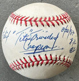 TRINIDAD, FELIX "TITO" VINTAGE SIGNED BASEBALL (1997)