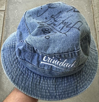 TRINIDAD, FELIX "TITO" SIGNED DENIM HAT