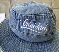 TRINIDAD, FELIX "TITO" SIGNED DENIM HAT