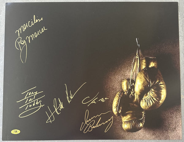 Boxing Signing BOXING CHAMPIONS SIGNED PHOTO (MA CELEBRITY SERVICES) – JO Sports Inc.
