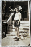 TUNNEY, GENE REAL PHOTO POSTCARD (1926-TRAINING)