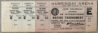 TURPIN, RANDY-GEORGE ANGELO ON SITE FULL TICKET (1952)