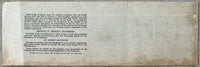 TURPIN, RANDY-GEORGE ANGELO ON SITE FULL TICKET (1952)