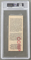 TYSON, MIKE-TREVOR BERBICK ON SITE STUBLESS TICKET (1986-TYSON WINS TITLE-PSA/DNA EX-MT 6 (MK))
