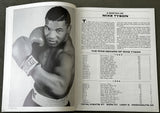 TYSON, MIKE-TREVOR BERBICK OFFICIAL PROGRAM (1986)