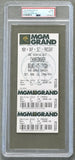TYSON, MIKE-FRANK BRUNO II ON SITE FULL TICKET (1996-PSA/DNA NM-MT 8)