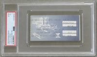 TYSON, MIKE-FRANK BRUNO I ON SITE STUBLESS TICKET (1989-PSA/DNA VG 3)