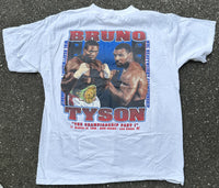 TYSON, MIKE-FRANK BRUNO II SOUVENIR T SHIRT (1996)