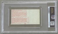 TYSON, MIKE-FRANK BRUNO I ON SITE STUBLESS TICKET (1989-PSA/DNA VG 3)