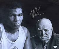 TYSON, MIKE SIGNED LARGE FORMAT PHOTO (JSA AUTHENTICATED)