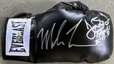 TYSON, MIKE-JAMES "BUSTER" DOUGLAS SIGNED BOXING GLOVE (1990-SIGNED BY TYSON & DOUGLAS-BECKETT)